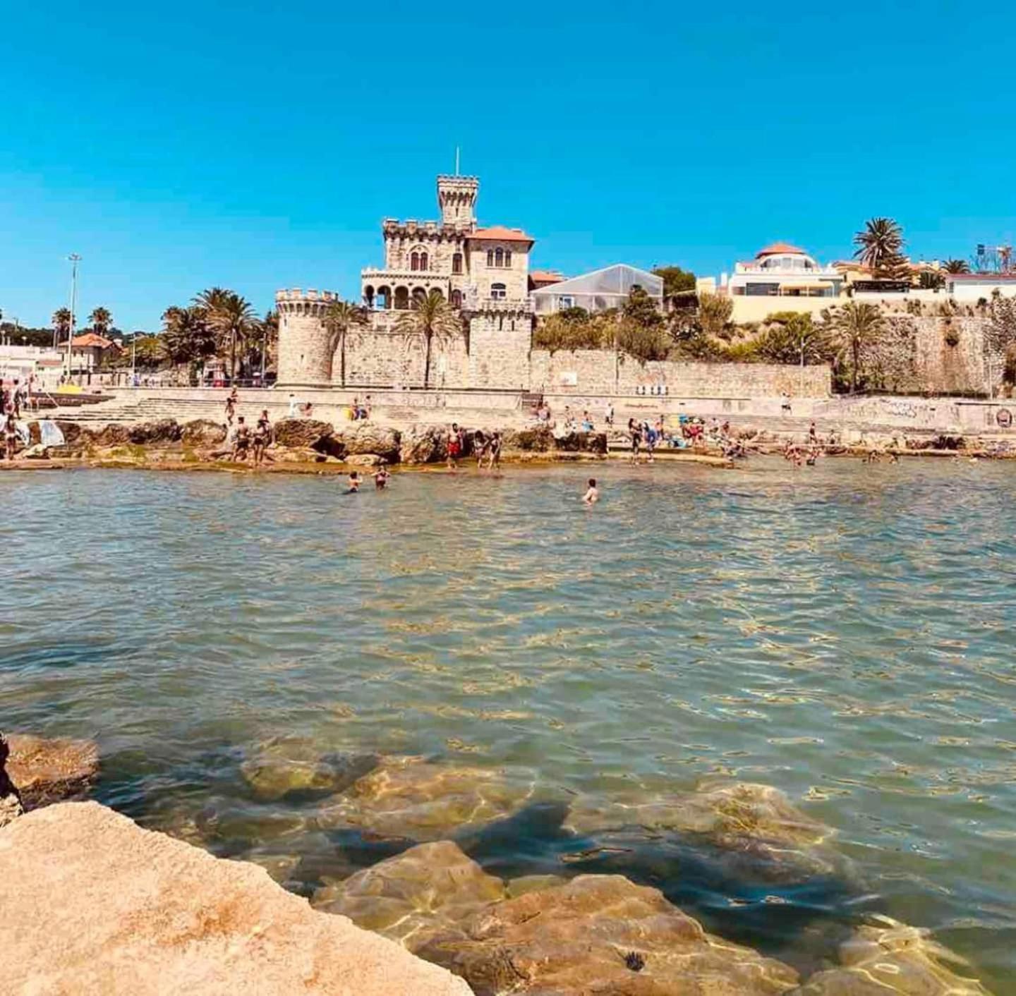 Sea View 2 Mins Walk To Beach And Estoril Casino Extérieur photo